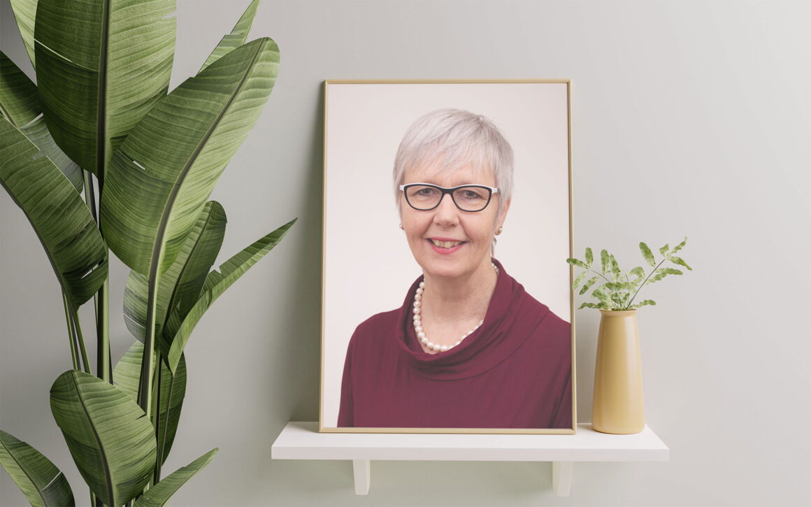 Ursula Klumpp, Psychologische Beratung, Cazis: Logo, Visitenkarte, Falzflyer, Website, Portraibild