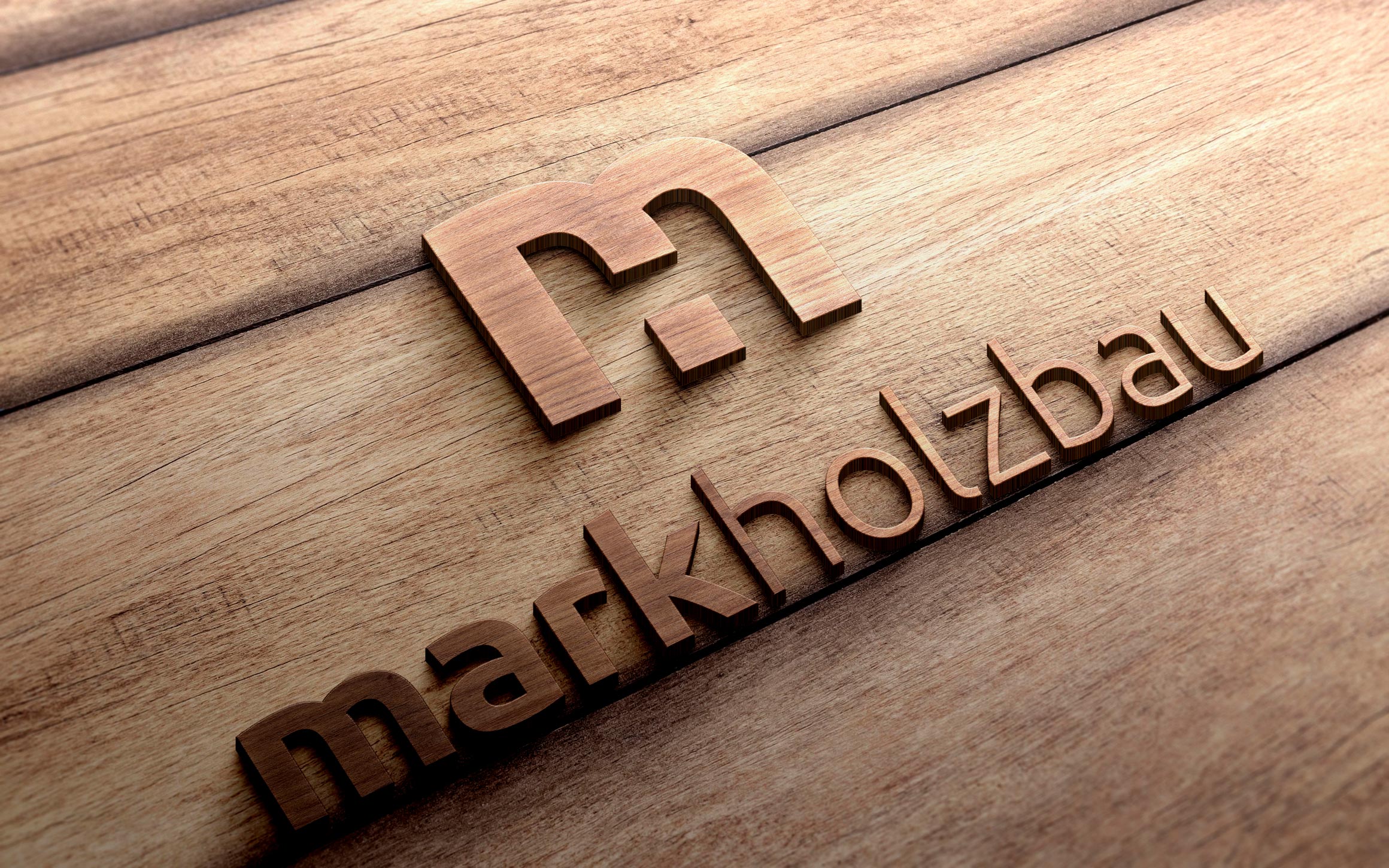 Mark Holzbau AG, Scharans: Logo, Website